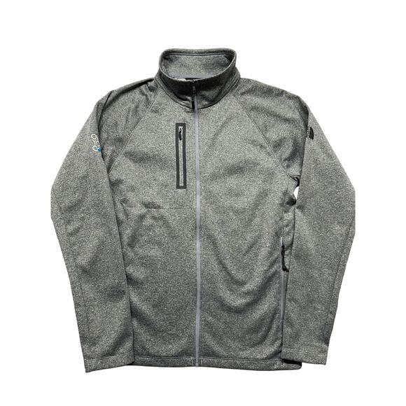 North Face Canyon Lands NEW Men's Full Zip Jacket Logo Sz Small Gray - Picture 1 of 12
